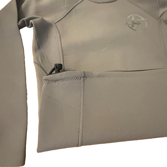 Hyperflex Neoprene Surf Wetsuit Top Size Large ~ Youth L or Women’s S/M Gray 1.5 - Picture 10 of 10